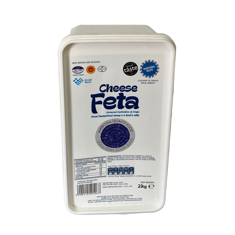 DAB FETA CHEESE P.D.O DABIZAS 2kg