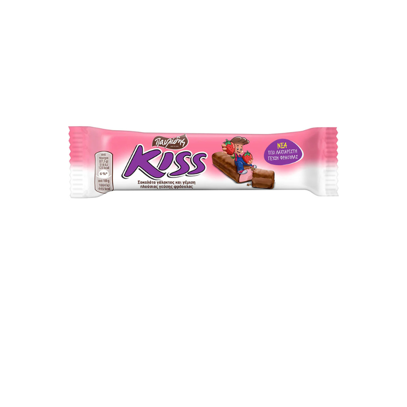 PAVLIDI KISS MILK & STRAWBERRY PAVLIDIS 25x27.5g